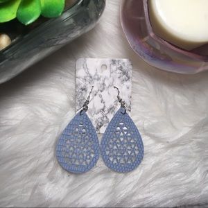 Geometric Rain Drop Earrings